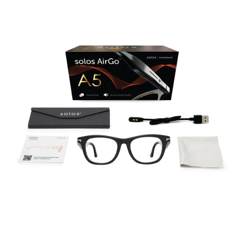 Умные очки solos AirGo™ A5 Hydro 12-1 ABL | Shiny Black | Blue Blocker